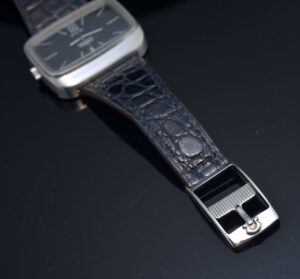 C.1970s Omega 37mm DeVille 156.0002 ST Blue dial automatic date in Steel - Image 5