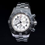 2011 Breitling, 44mm "Aeromarine Avenger Skyland" Ref.A13380 Chronometer auto/date Chronograph in Steel. Svc'd